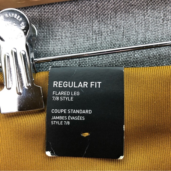 Adidas Women’s Regular Fit Drawstring Bronze Xpress Flare Pants Size L - Picture 11 of 12